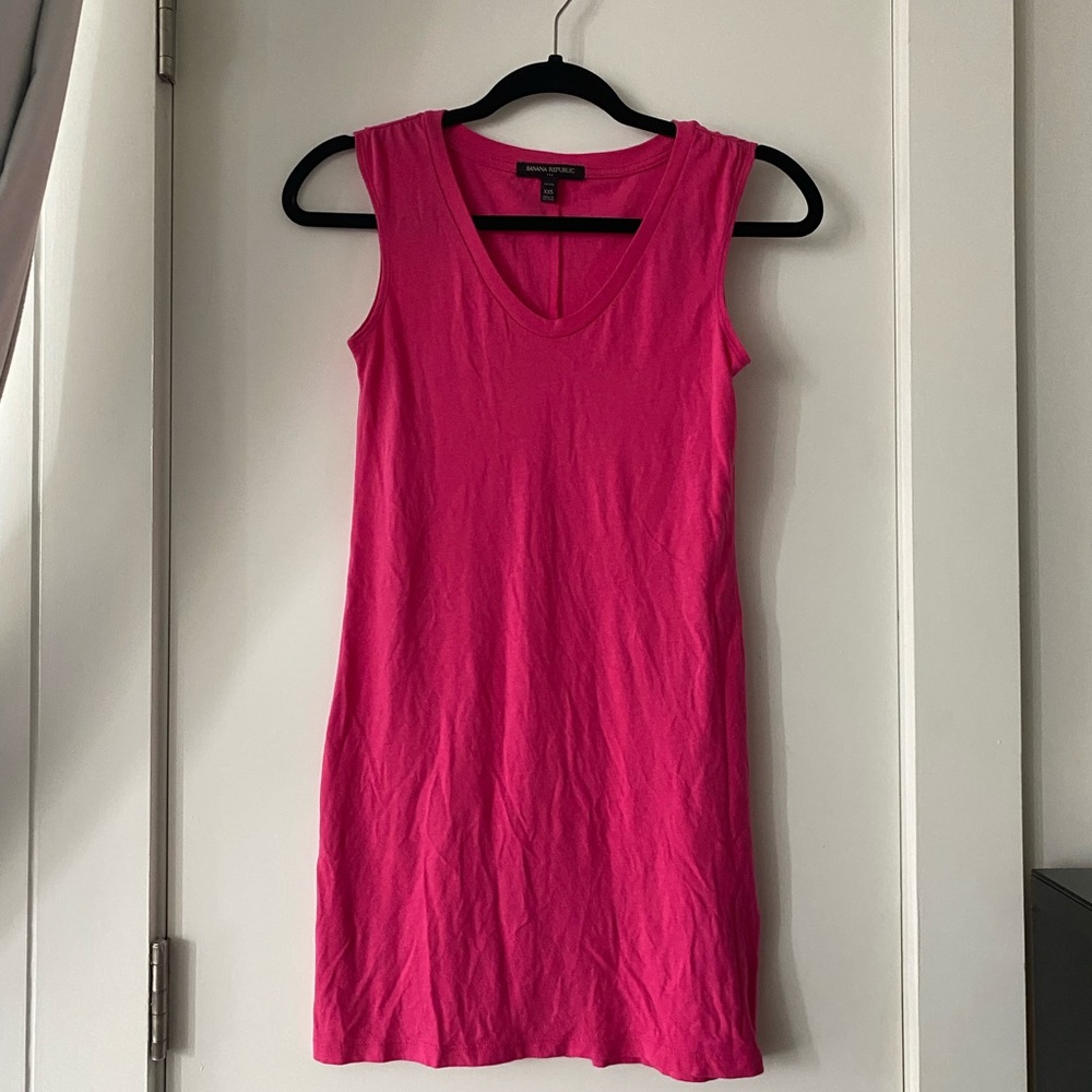 BR Hot Pink Tank Dress